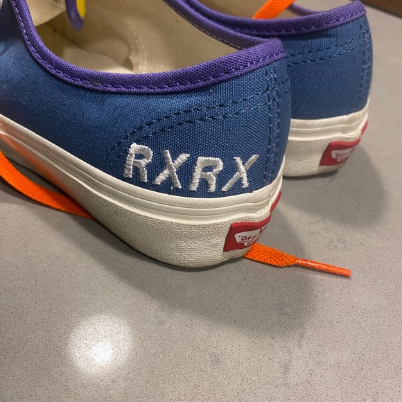 Custom Rainbow Vans with RXRX personalization. Size 5.5 Mens or 7 in womans - Picture 4 of 7